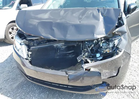 2012 Honda Odyssey Ex from USA, damaged, VIN 5FNRL5H43CB143422